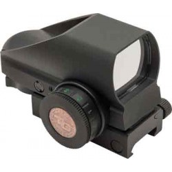 TRUGLO TRU-BRITE RED/GREEN SIGHT 5 MOA DOT BLACK MATTE
