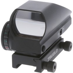 TRUGLO TRU-BRITE RED/GREEN SIGHT 5 MOA DOT BLACK MATTE