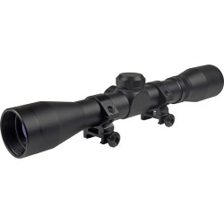 TRUGLO SCOPE BUCKLINE 4X32MM DUPLEX BLACK W/WEAVER RINGS TRUGLO SCOPE BUCKLINE 4X32MM DUPLEX BLACK W/WEAVER RINGS