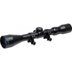 TRUGLO SCOPE TRUSHOT 3-9X40MM DUPLEX W/WEAVER RINGS BLACK TRUGLO SCOPE TRUSHOT 3-9X40MM DUPLEX W/WEAVER RINGS BLACK