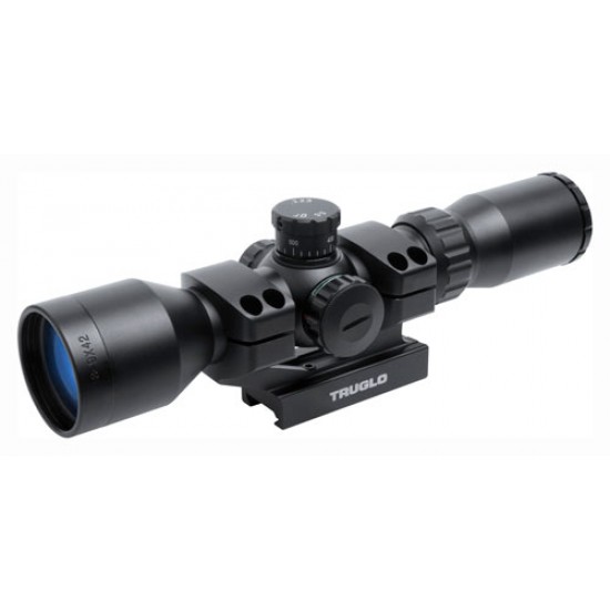 TRUGLO TACTICAL 3-9X42MM SCOPE 30MM TUBE BDC ILLUM MIL-DOT