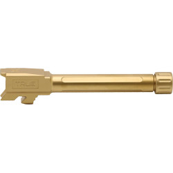 TRUE PRECISION GLOCK 48 BARREL THREADED GOLD TIN TRUE PRECISION GLOCK 48 BARREL THREADED GOLD TIN