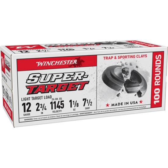 WINCHESTER TARGET 12GA 2.75
