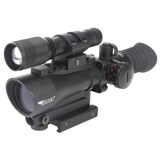 BSA TACTICAL WEAPON SIGHT W/ 650NM LASER AND LIGHT