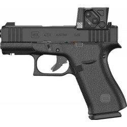 GLOCK 43X MOS8 9MM LUGER FS 15 RD AIMPOINT COA RAILS BLACK GLOCK 43X MOS8 9MM LUGER FS 15 RD AIMPOINT COA RAILS BLACK