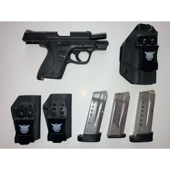 USED SMITH & WESSON SHIELD 9MM WITH EXTRAS
