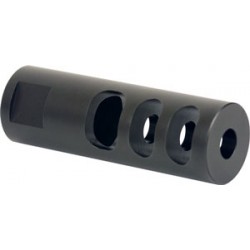 YHM LOW PROFILE MUZZLE BRAKE 5.56MM FOR 1/2X28 THREADS