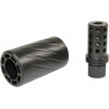 GUNTEC AR15 5.56 MUZZLEBRAKE W/ QUICK DETACH BLAST SHIELD