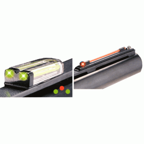 TRUGLO SIGHT SET GOBBLE-DOT FOR ALL VENT RIBS RED/GREEN